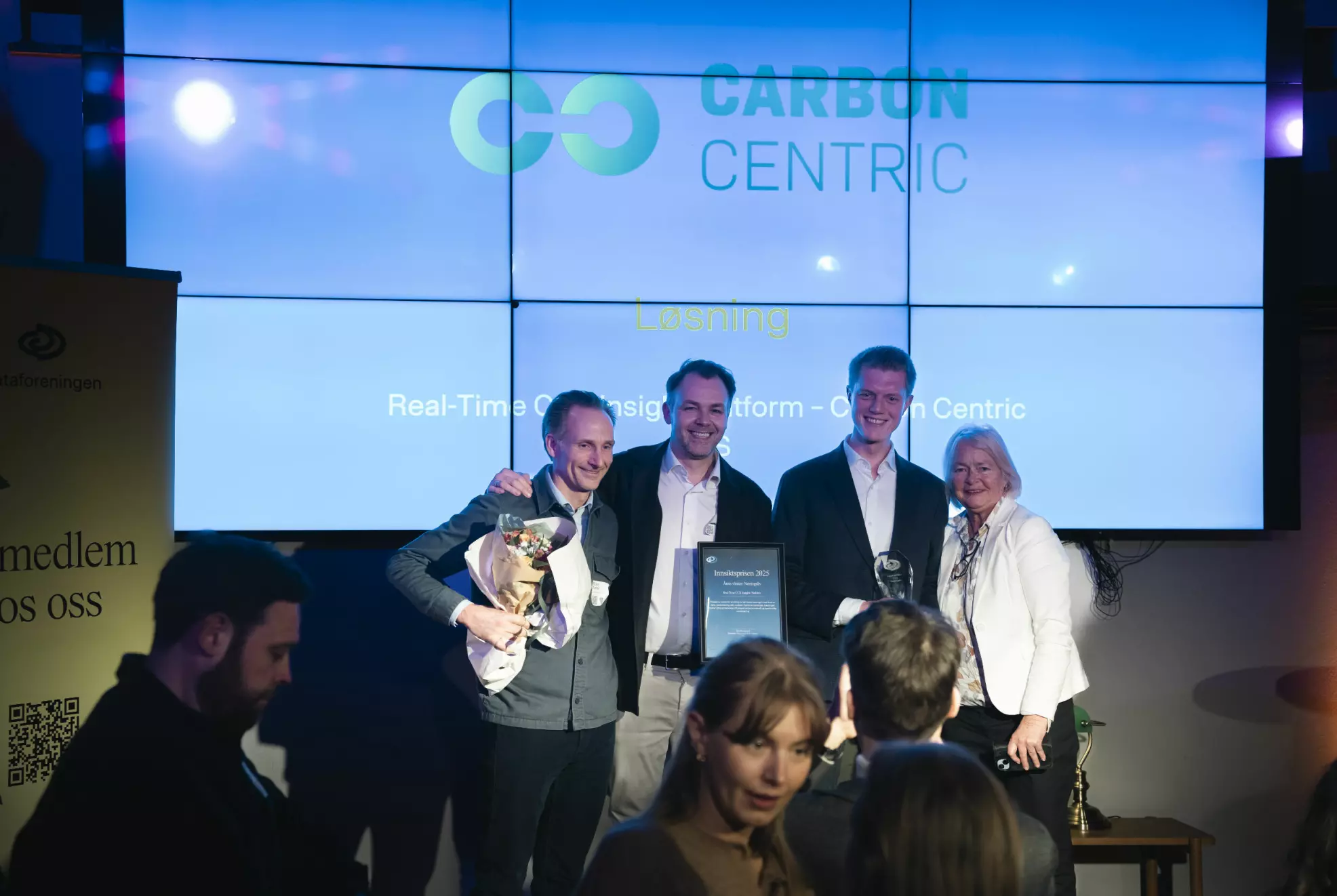 Carbon Centric tildelt Innsiktsprisen for bruk av data i karbonfangst