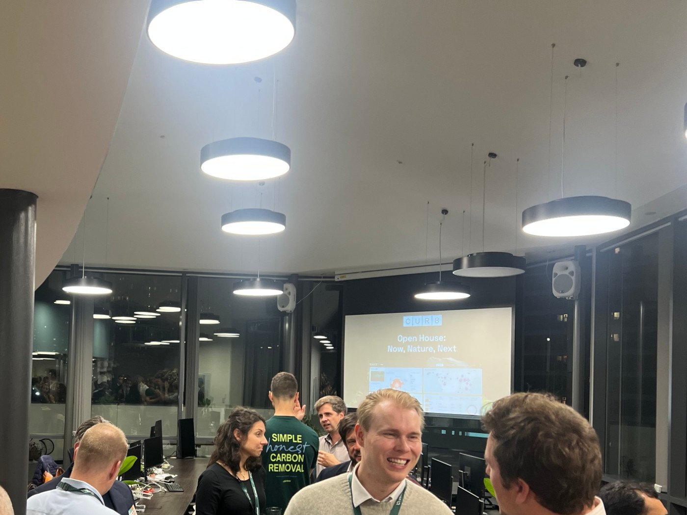 Mingling på Open House i forbindelse med Carbon Unbound Europe 2026